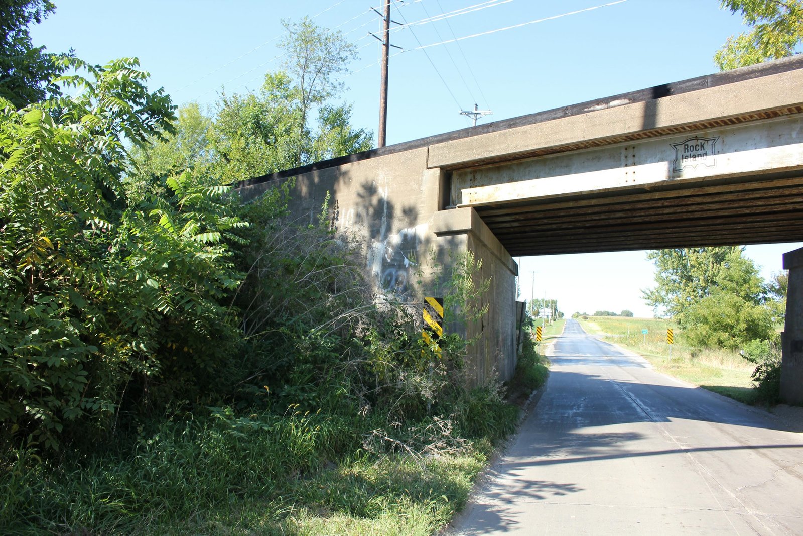 West abutment